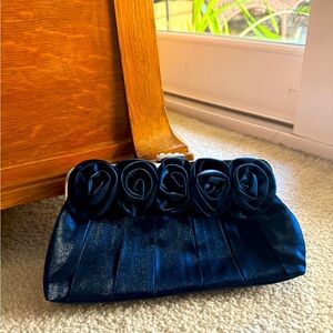 Jessica McClintock Navy Evening Clutch